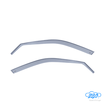 DGA - Ανεμοθραύστες Εμπρός Τύπου Φιμέ για BMW Serie 5 (E39) Sedan / Touring 1995-2003 υλικό Πλαστικό - 2 τεμ. (ANEM.DGA05504)