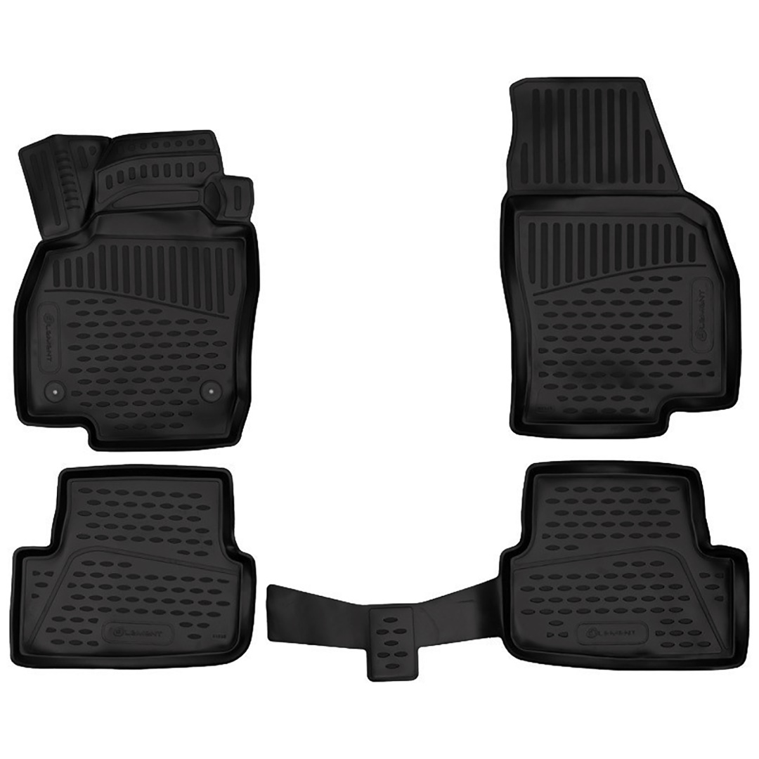 ΜΑΡΚΕ ΠΑΤΑΚΙΑ ΣΕ ΣΚΑΦΗ TPE ΛΑΣΤΙΧΟ ΓΙΑ SEAT ARONA 5D 2017  ΣΕ ΜΑΥΡΟ ΧΡΩΜΑ NOVLINE - 4 ΤΕΜ