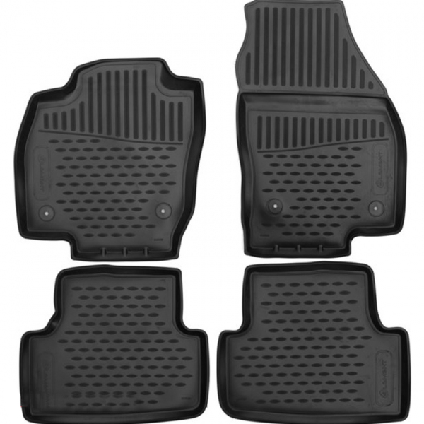 ΠΑΤΑΚΙΑ ΣΕ ΣΚΑΦΗ TPE ΛΑΣΤΙΧΟ ΓΙΑ SUZUKI SWIFT 5D 2016+  ΣΕ ΜΑΥΡΟ ΧΡΩΜΑ NOVLINE - 4 ΤΕΜ.