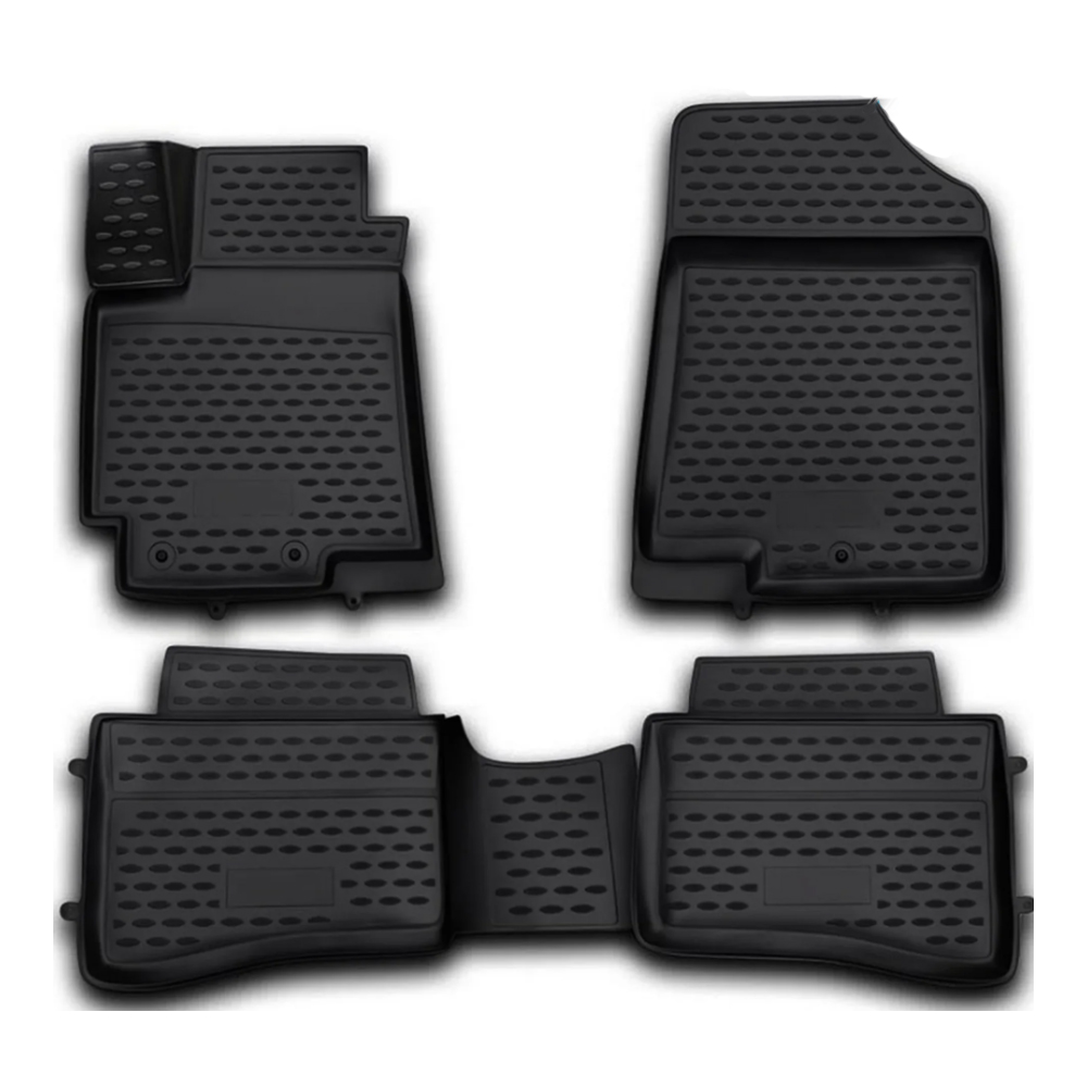 ΠΑΤΑΚΙΑ ΣΕ ΣΚΑΦΗ TPE ΛΑΣΤΙΧΟ ΓΙΑ KIA RIO 5D 2011-2014   ΣΕ ΜΑΥΡΟ ΧΡΩΜΑ NOVLINE - 4 ΤΕΜ.