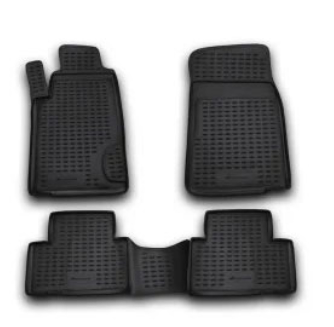 ΜΑΡΚΕ ΠΑΤΑΚΙΑ ΣΕ ΣΚΑΦΗ TPE ΛΑΣΤΙΧΟ ΓΙΑ SSANGYONG REXTON 2001-2006  ΣΕ ΜΑΥΡΟ ΧΡΩΜΑ NOVLINE - 4 ΤΕΜ