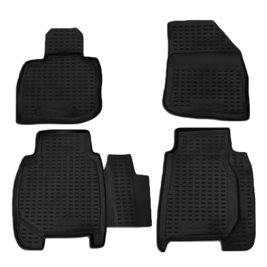 ΜΑΡΚΕ ΠΑΤΑΚΙΑ ΣΕ ΣΚΑΦΗ TPE ΛΑΣΤΙΧΟ ΓΙΑ HONDA CIVIC 5D 2006   ΣΕ ΜΑΥΡΟ ΧΡΩΜΑ NOVLINE - 4 ΤΕΜ