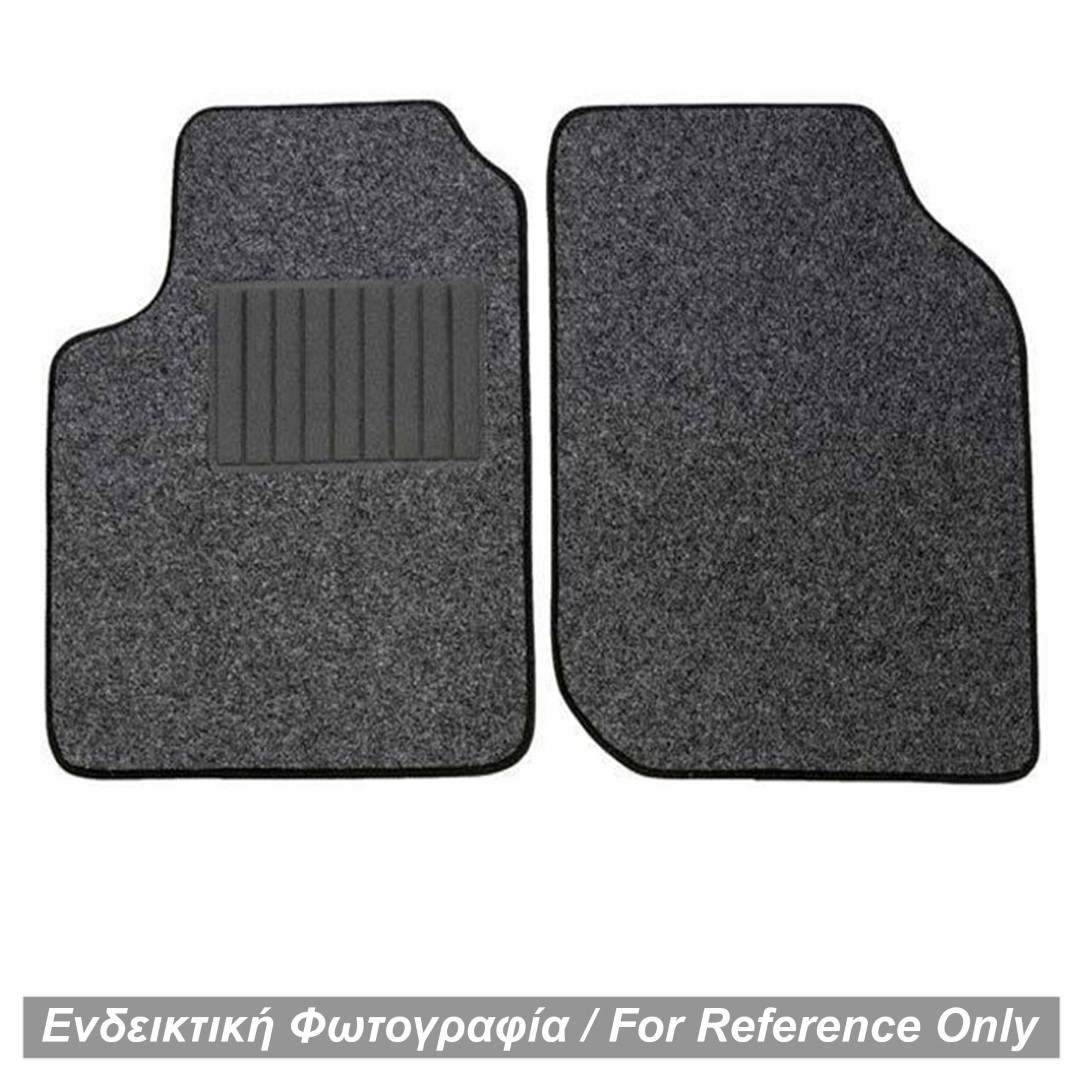 ΜΑΡΚΕ ΠΑΤΑΚΙΑ ΜΟΚΕΤΑ ΓΙΑ MERCEDES SMART 450 1998-2006  ΓΚΡΙ ΜΕ ΜΑΥΡΟ ΡΕΛΙ RACE AXION - 2 ΤΕΜ