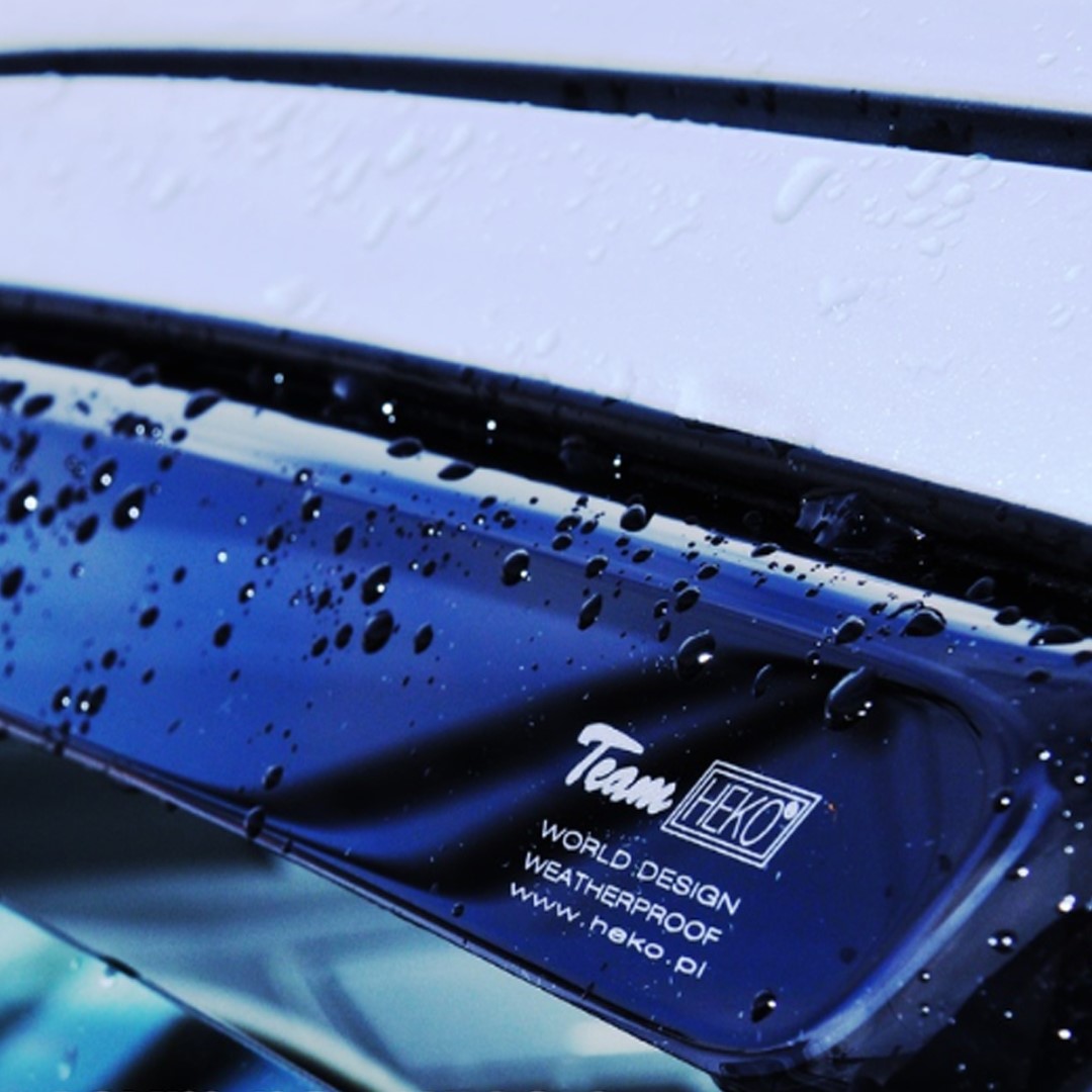 ΑΝΕΜΟΘΡΑΥΣΤΕΣ ΓΙΑ VW GOLF 5 5D HTB 2004-2008 ΣΕΤ ΑΥΤΟΚΙΝΗΤΟΥ ΑΠΟ ΕΥΚΑΜΠΤΟ ΦΙΜΕ ΠΛΑΣΤΙΚΟ HEKO - 4 ΤΕΜ.