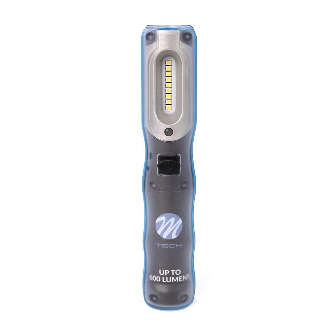 Φακός εργασίας Osram 91 led 600200lm 5700k με 1 μαγνήτη 2 λειτουργιών επαναφορτιζόμενος m-tech