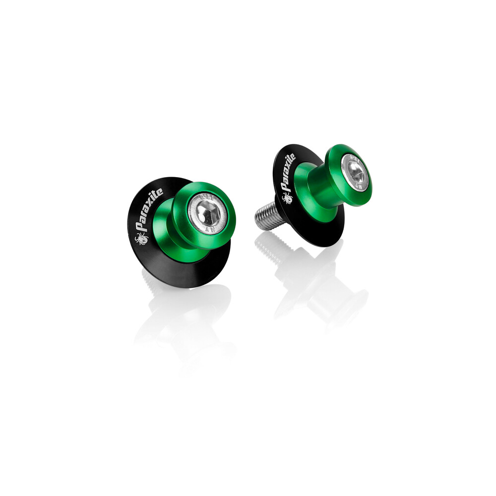 ΜΠΟΜΠΙΝΕΣ ΣΤΗΡΙΞΗΣ ΓΙΑ ΣΤΑΝΤ/ΚΑΒΑΛΕΤΑ MOTO M10x1,25 ΣΕ ΠΡΑΣΙΝΟ ΧΡΩΜΑ PARAXITE - 2 ΤΕΜ.