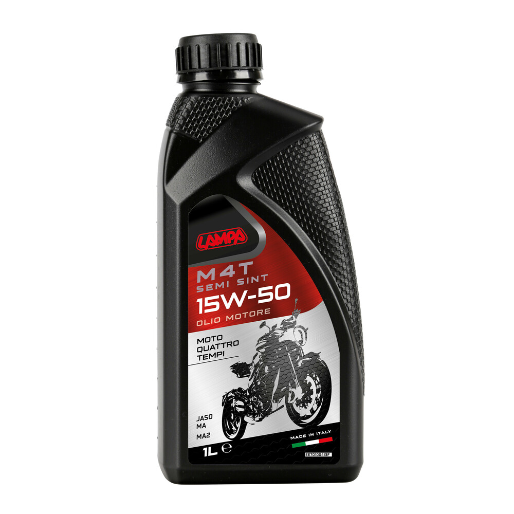 Lampa - Λάδι Κινητήρα Moto M4T Semi Sint 15W50 Ημισυνθετικό για Τετράχρονους Κινητήρες 1Lt - 1 τεμ. (L0041.3)
