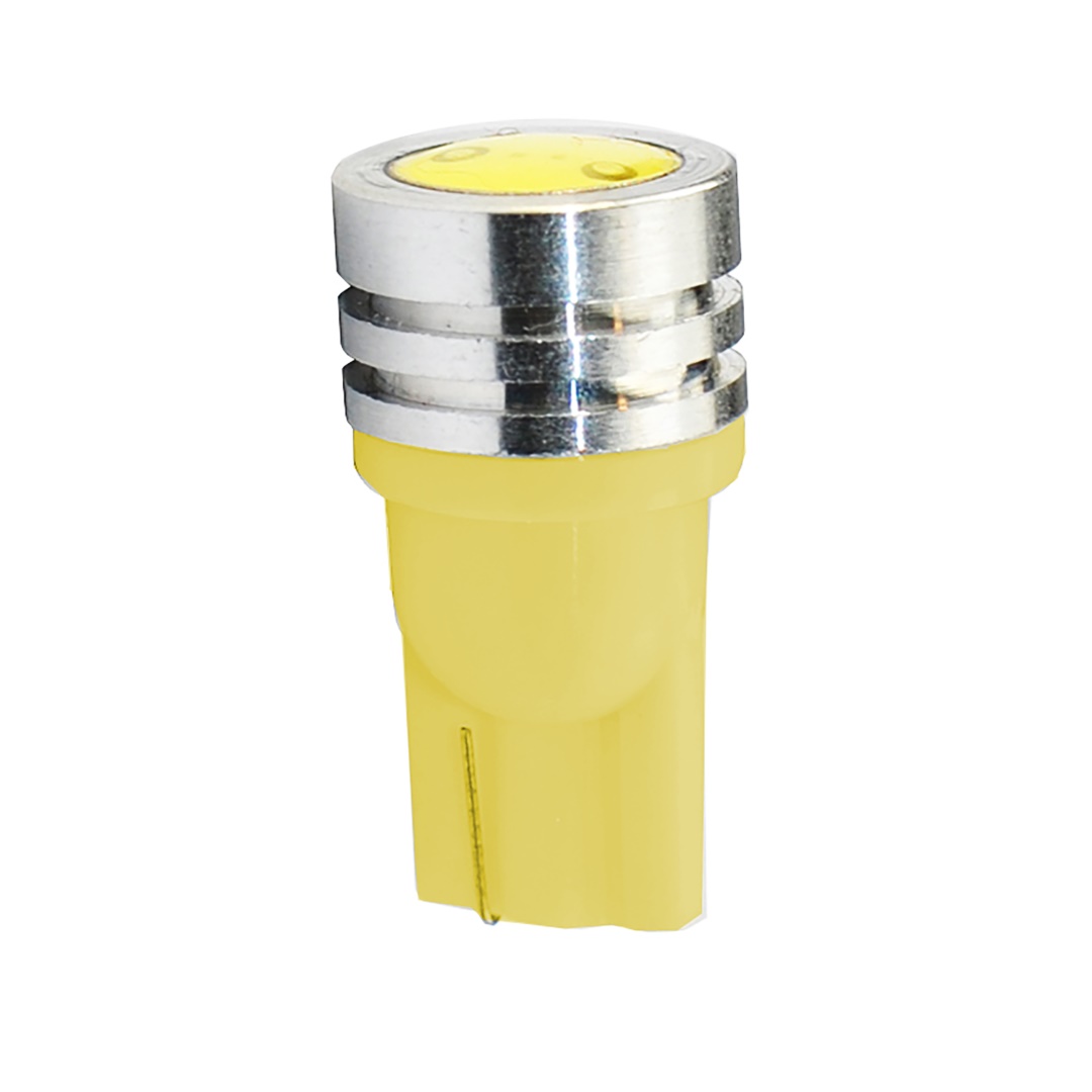 T10 W5W 12V W21x95d LED 1xHP ΚΙΤΡΙΝΟ ΚΑΡΦΩΤΟ ΑΚΑΛΥΚΟ 1ΤΕΜ M-TECH