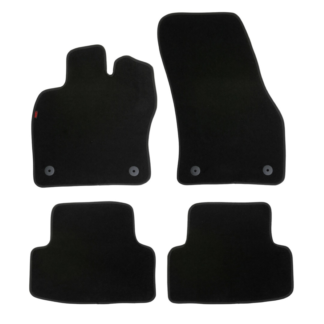 ΜΑΡΚΕ ΠΑΤΑΚΙΑ EXECUTIVE ΜΟΚΕΤΑ ΓΙΑ SEAT ATECA 5D 072016 ΣΕ ΜΑΥΡΟ ΧΡΩΜΑ ME ΚΟΥΜΠΩΜΑΤΑ LAMPA - 4 ΤΕΜ