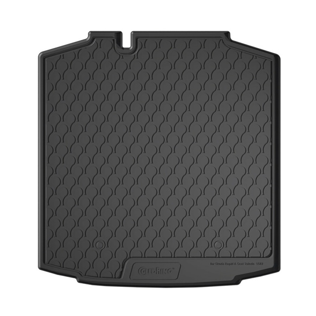 ΜΑΡΚΕ ΠΑΤΑΚΙ ΣΚΑΦΗ ΠΟΡΤ ΜΠΑΓΚΑΖ ΓΙΑ SEAT TOLEDO 012013-072015  SKODA RAPID 5D 012013-122014 ΚΑΤΩ ΕΠΙΠΕΔΟ SUMISURA TRUNK MAT ΑΠΟ ΑΟΣΜΟ ΜΗ ΤΟΞΙΚΟ ΟΙΚΟΛΟΓΙΚΟ ΚΑΙ ΑΝΑΚΥΚΛΩΣΙΜΟ ΣΥΝΘΕΤΙΚΟ ΛΑΣΤΙΧΟ ΣΕ ΜΑΥΡΟ ΧΡΩΜΑ ΜΕ ΥΠΟΔΟΧΗ ΓΙΑ ΠΡΟΕΚΤΑΣΗ L25198 - L2519