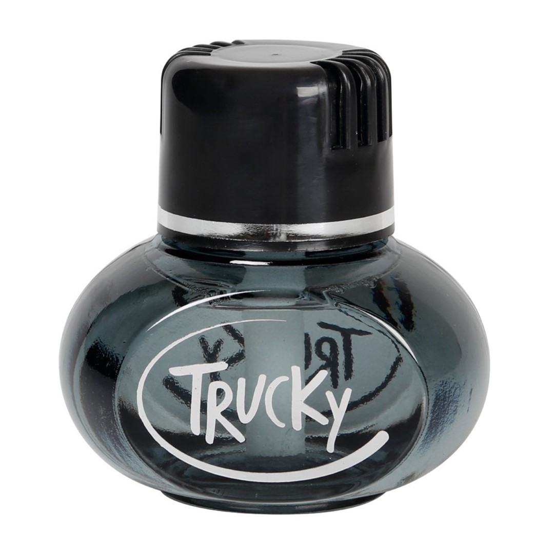ΑΡΩΜΑΤΙΚΟ TRUCKY NEW CAR 150 ml ΜΑΥΡΟΑΥΤΟΚΟΛΛΗΤΗ ΒΑΣΗ