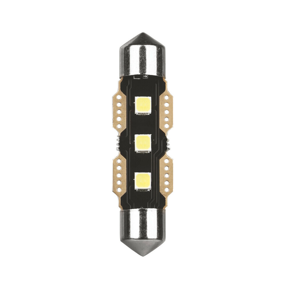 ΛΑΜΠΑΚΙΑ ΠΛΑΦΟΝΙΕΡΑΣ 12V 11x41mm 150/130lm 6.500K ΔΙΠΛΗΣ ΠΟΛΙΚΟΤΗΤΑΣ LED ULTRA-LUMEN SERIES 1ΤΕΜ.