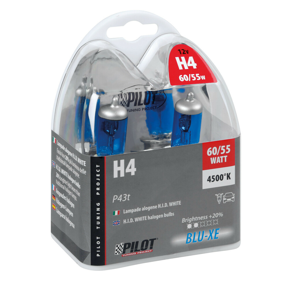 H4 12V 6055W BLU-XE 4500K 20 ΚΟΥΤΙ 2ΤΕΜ