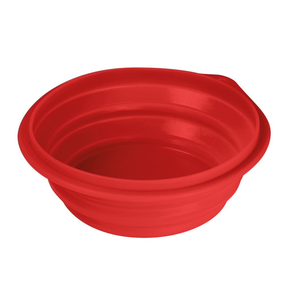 ΤΑΣΤΡΑΜΠΟΛ ΤΑΞΙΔΙΟΥ PET TRAVEL BOWL 1000 ml ΓΙΑ ΣΚΥΛΟΥΣΓΑΤΕΣΚΑΤΟΙΚΙΔΙΑ ΖΩΑ ΣΙΛΙΚΟΝΗΔΙΑΦΟΡΑ ΧΡΩΜΑΤΑ