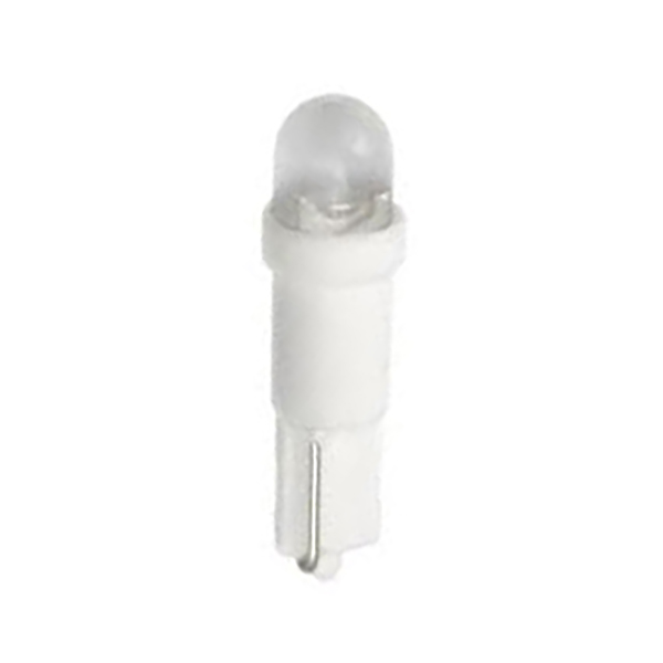 T5 24V W2x46d LED 1xFLUX 5mm ΛΕΥΚΟ ΔΙΑΘΛΑΣΗΣΚΑΡΦΩΤΟ-ΑΚΑΛΥΚΟ 1ΤΕΜ