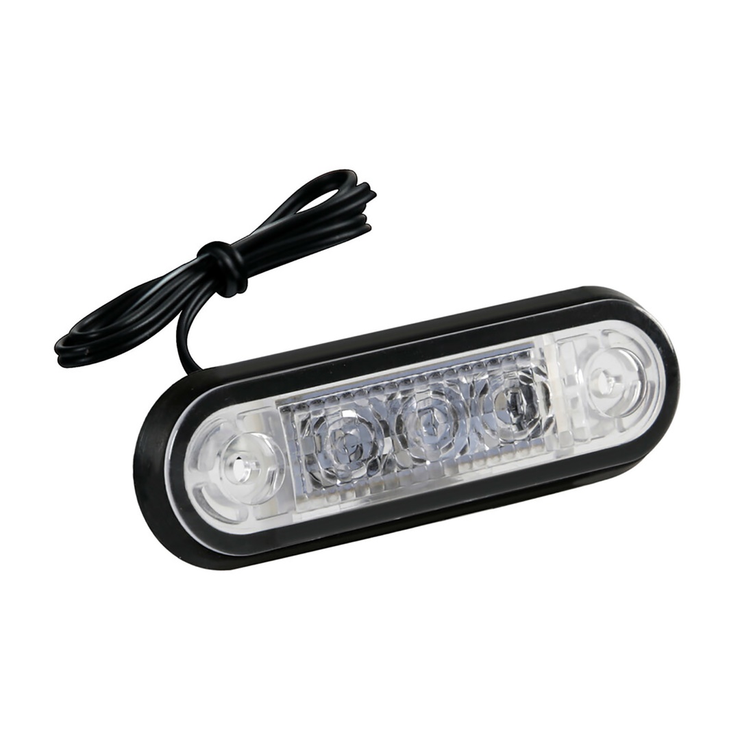 ΦΩΣ ΟΓΚΟΥ ΦΟΡΤΗΓΟΥ 24V 3 LED 80x22mm ΠΟΡΤΟΚΑΛΙ - 1 ΤΕΜ