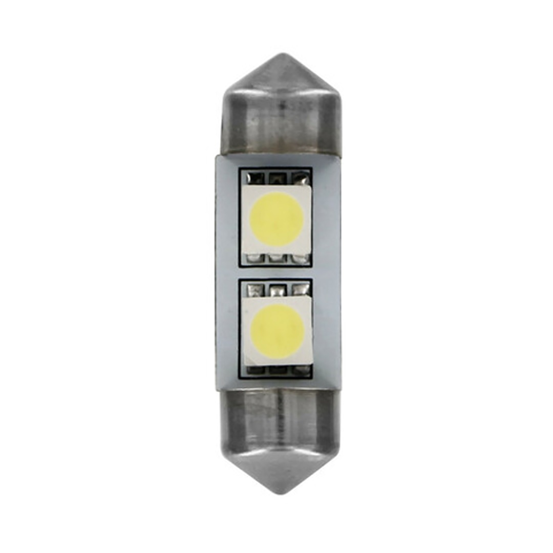 ΛΑΜΠΑΚΙ ΠΛΑΦΟΝΙΕΡΑΣ 24V 9x31mm 15lm HYPER-LED6 ΛΕΥΚΟ 2SMDx3chips ΔΙΠΛΗΣ ΠΟΛΙΚΟΤΗΤΑΣ LAMPA - ΣΑΚΟΥΛΑ 20 ΤΕΜ