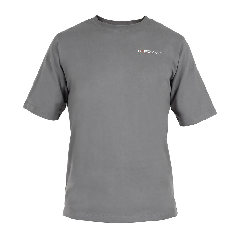 ΜΠΛΟΥΖΑΚΙ T-SHIRT ΓΚΡΙ NORDRIVE (XL) 100% ΒΑΜΒΑΚΕΡΟ 1ΤΕΜ.