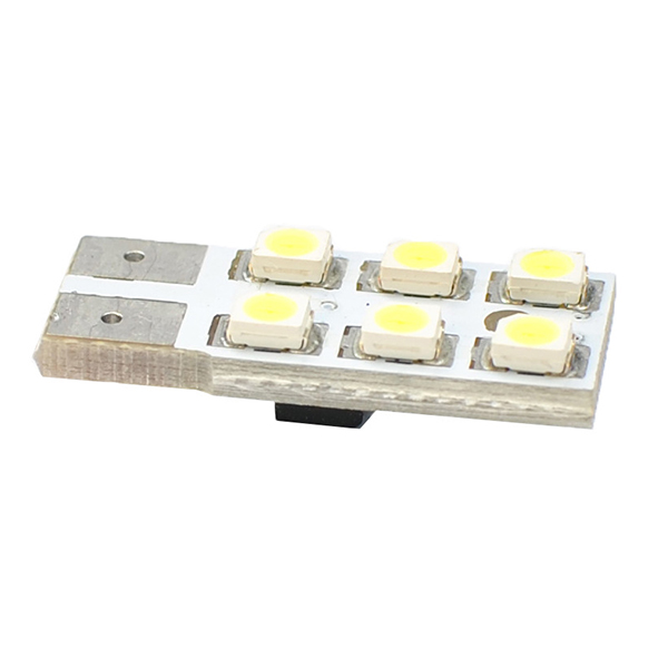 T10 W5W 12V W21x95d LED 6xSMD3528 ΛΕΥΚΟ ΚΑΡΦΩΤΟ ΑΚΑΛΥΚΟ BLISTER 2ΤΕΜ M-TECH