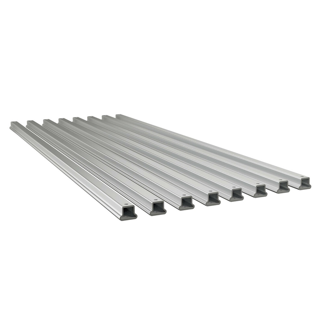 ΑΚΤΙΝΕΣ ΜΠΑΡΕΣ ΑΛΟΥΜΙΝΙΟΥ 135CM ΓΙΑ ΣΥΣΤΗΜΑ KARGO RACK NORDRIVE - ΣΕΤ 8 ΤΕΜ