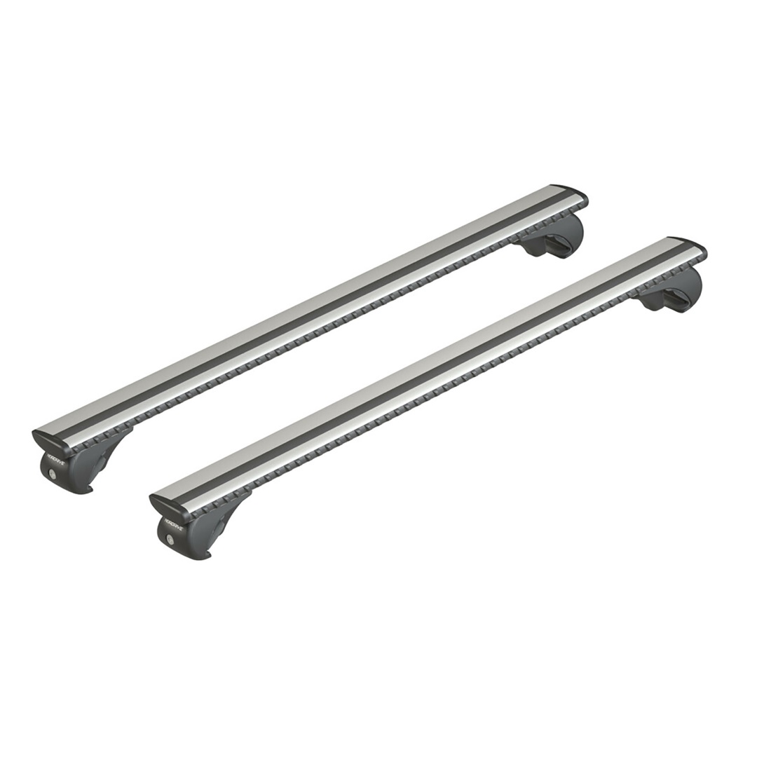 ΜΠΑΡΕΣ ΟΡΟΦΗΣ ΑΝΟΔ ΑΛΟΥΜΙΝΙΟΥ SILENZIO M 120 cm 100max  NORDRIVE IN-RAILFLUSH RAILING - 2 ΤΕΜ