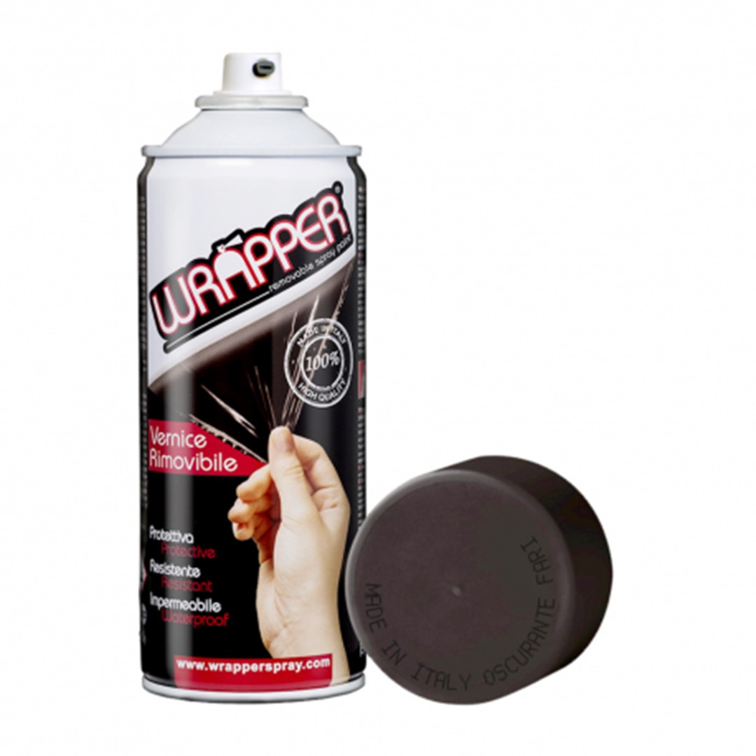 ΠΡΟΣΤΑΤΕΥΤΙΚΟ ΦΙΛΜ ΣΕ ΣΠΡΕΙ WRAPPER 400 ml ΜΑΥΡΟ ΧΡΩΜΑ