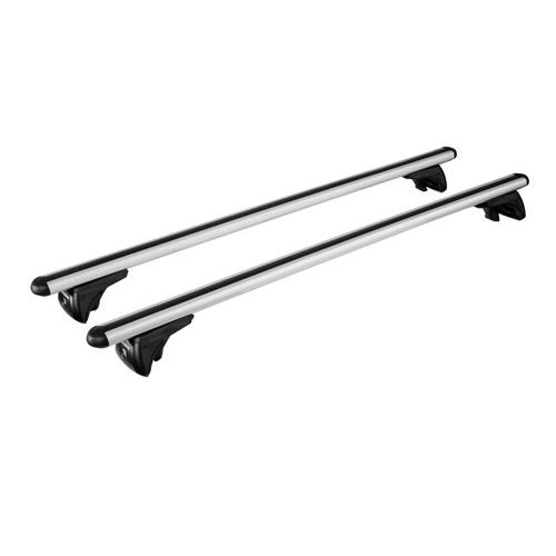 ΜΠΑΡΕΣ ΟΡΟΦΗΣ S 108cm IN RAIL STEEL ΑΛΟΥΜΙΝΙΟΥ 2ΤΕΜ ΜΕ ΚΛΕΙΔΑΡΙΕΣ ΓΙΑ ΟΧΗΜΑΤΑ ΜΕ FLUSH RAILING