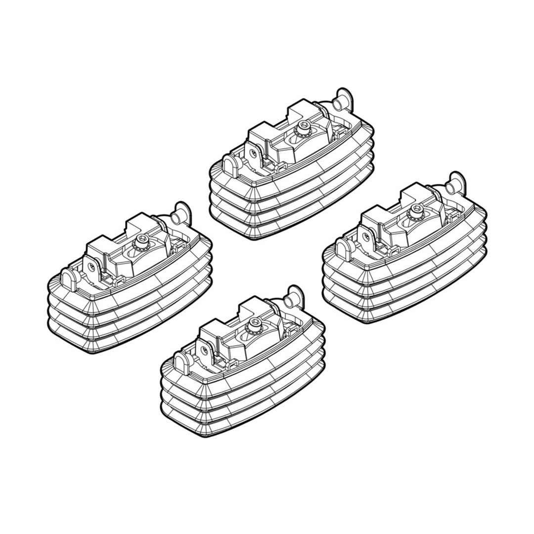 ΑΚΡΑ ΓΙΑ ΜΠΑΡΕΣ NORDRIVE ΓΙΑ MERCEDES E-KLAS W211 3/02-2/09 KIT