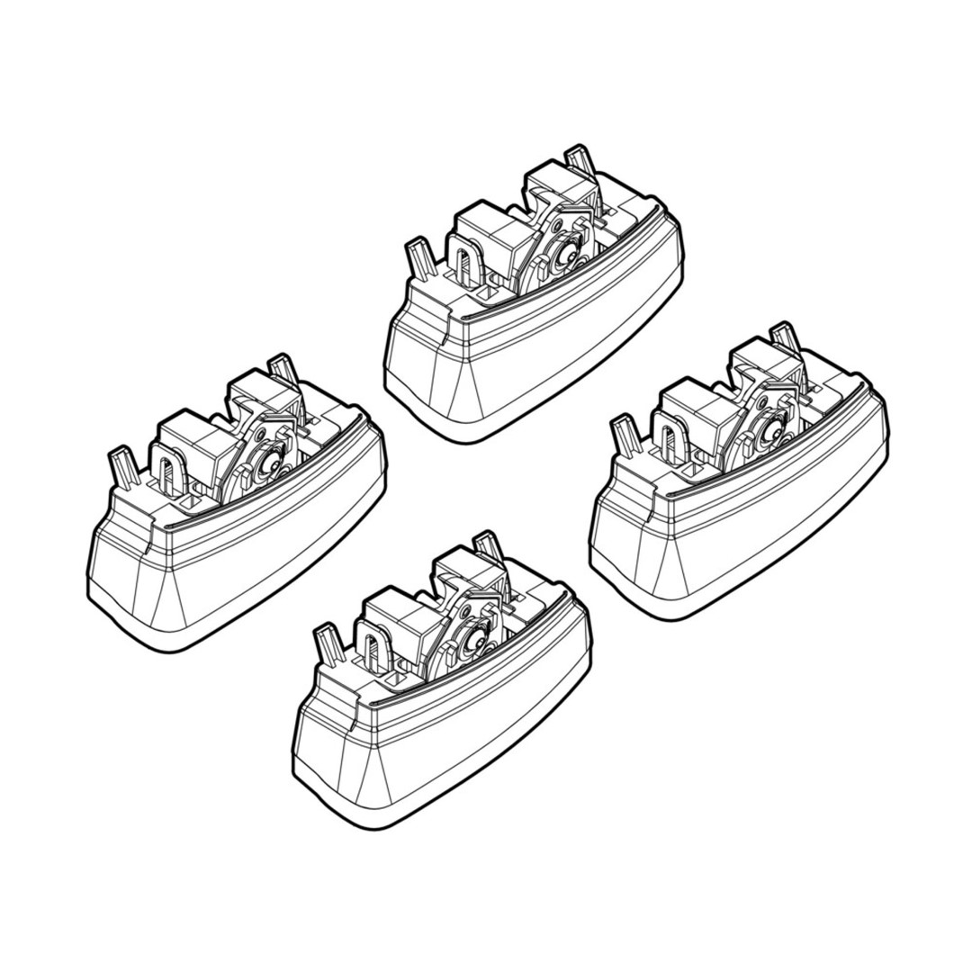 ΑΚΡΑ ΓΙΑ ΜΠΑΡΕΣ NORDRIVE ΓΙΑ PEUGEOT 308 09/07+ KIT