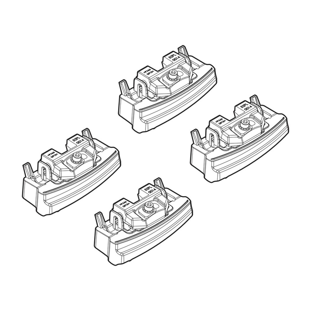 ΑΚΡΑ ΓΙΑ ΜΠΑΡΕΣ NORDRIVE ΓΙΑ BMW ΣΕΙΡΑ 3 G20 4D 12/2018+ KIT