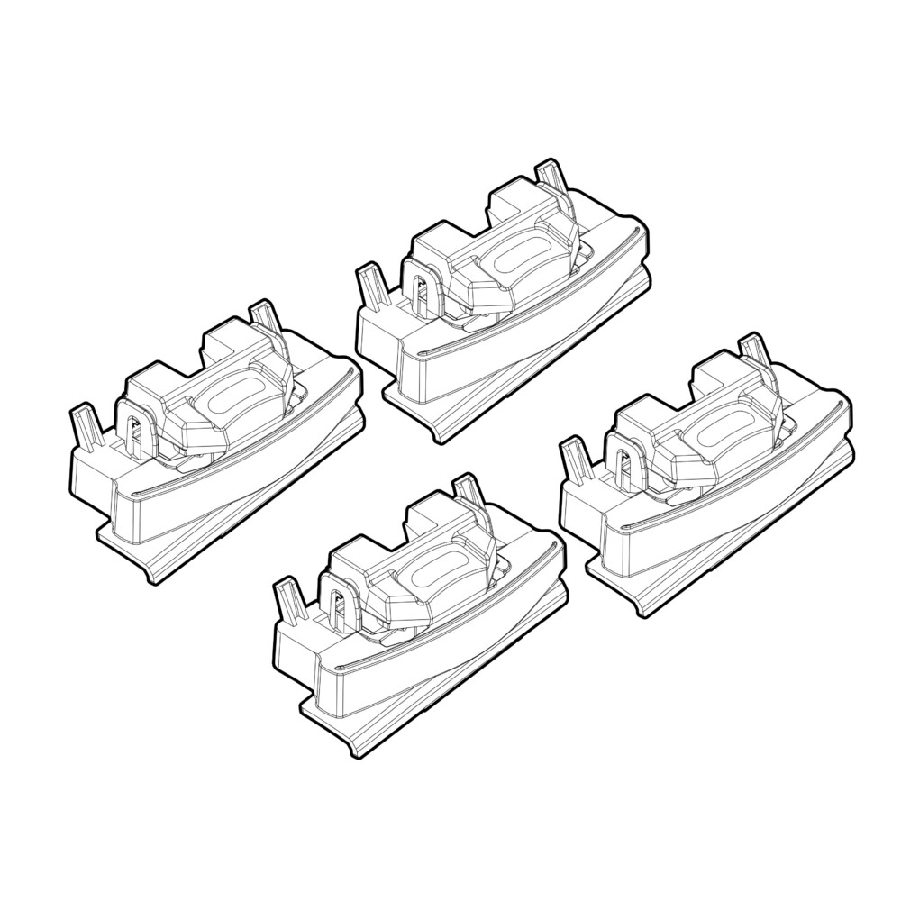 ΑΚΡΑ ΓΙΑ ΜΠΑΡΕΣ NORDRIVE ΓΙΑ SUBARU SOLTERRA 5P 09/2022+ / TOYOTA BZ4X 03/2023+  - 4 Τεμ.