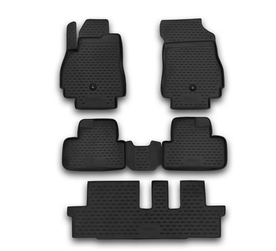 ΜΑΡΚΕ ΠΑΤΑΚΙΑ ΣΕ ΣΚΑΦΗ TPE ΛΑΣΤΙΧΟ ΓΙΑ CHEVROLET ORLANDO 2011-2015  ΣΕ ΜΑΥΡΟ ΧΡΩΜΑ NOVLINE - 5 ΤΕΜ