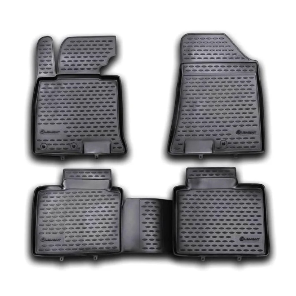 ΠΑΤΑΚΙΑ ΣΕ ΣΚΑΦΗ TPE ΛΑΣΤΙΧΟ ΓΙΑ HYUNDAI i40 2011+  ΣΕ ΜΑΥΡΟ ΧΡΩΜΑ NOVLINE - 4 ΤΕΜ.