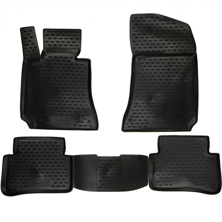 ΜΑΡΚΕ ΠΑΤΑΚΙΑ ΣΕ ΣΚΑΦΗ TPE ΛΑΣΤΙΧΟ ΓΙΑ MERCEDES E CLASS W212 032009-2016  ΣΕ ΜΑΥΡΟ ΧΡΩΜΑ NOVLINE - 4 ΤΕΜ