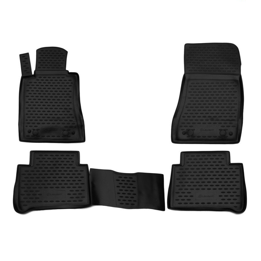 ΜΑΡΚΕ ΠΑΤΑΚΙΑ ΣΕ ΣΚΑΦΗ TPE ΛΑΣΤΙΧΟ ΓΙΑ MERCEDES E CLASS W210 1995-2000  MERCEDES E CLASS W211 032002-022009  ΣΕ ΜΑΥΡΟ ΧΡΩΜΑ NOVLINE - 4 ΤΕΜ
