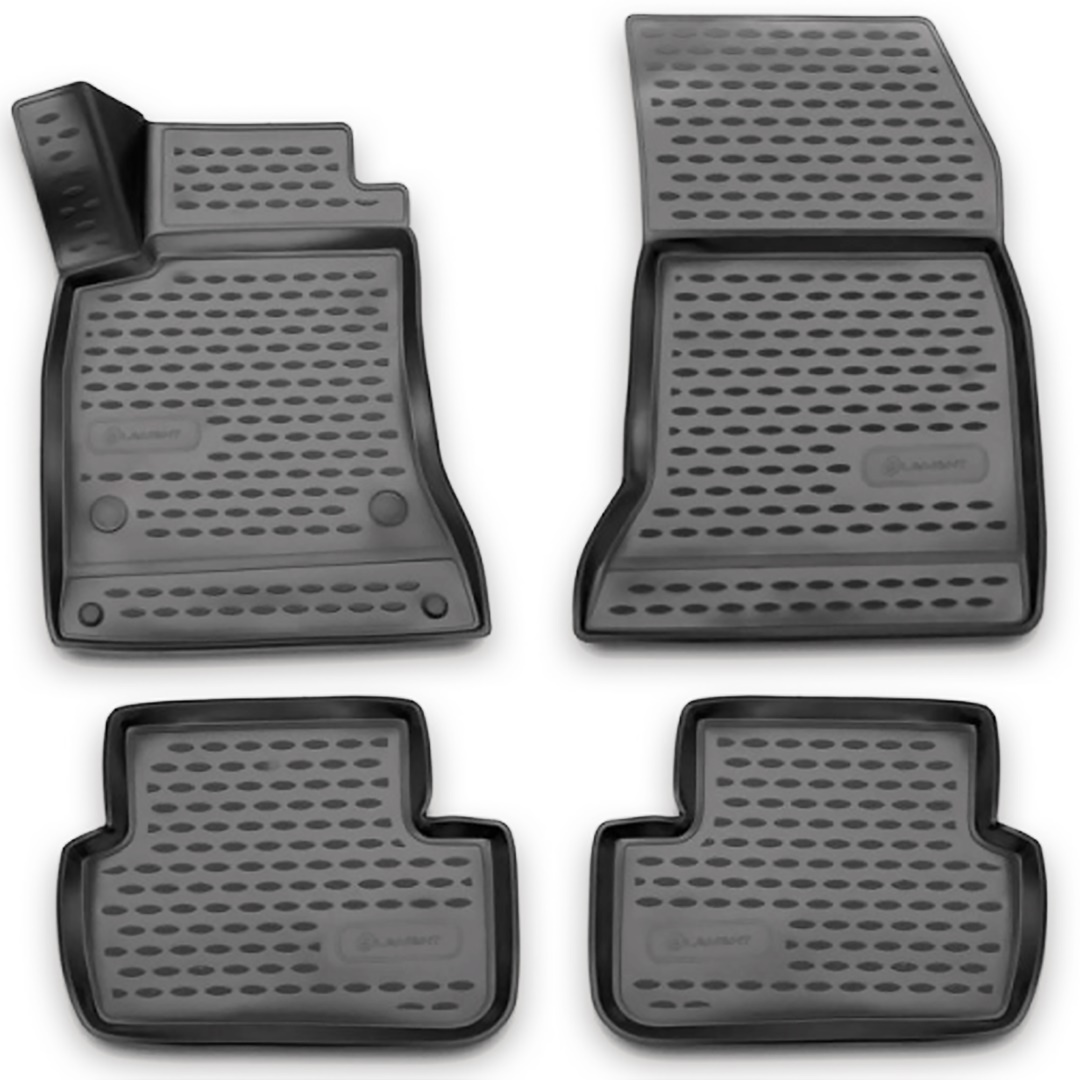 ΜΑΡΚΕ ΠΑΤΑΚΙΑ ΣΕ ΣΚΑΦΗ TPE ΛΑΣΤΙΧΟ ΓΙΑ MERCEDES B CLASS W246 102011-2019  ΣΕ ΑΝΘΡΑΚΙ ΣΚΟΥΡΟ ΓΚΡΙ ΧΡΩΜΑ NOVLINE - 4 ΤΕΜ
