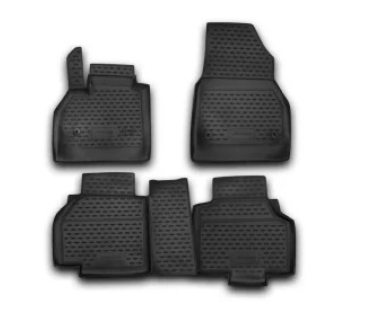 ΜΑΡΚΕ ΠΑΤΑΚΙΑ ΣΕ ΣΚΑΦΗ TPE ΛΑΣΤΙΧΟ ΓΙΑ RENAULT KANGOO 022008-2021  ΣΕ ΜΑΥΡΟ ΧΡΩΜΑ NOVLINE - 4 ΤΕΜ