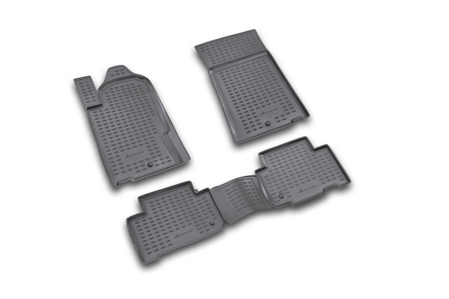 ΜΑΡΚΕ ΠΑΤΑΚΙΑ ΣΕ ΣΚΑΦΗ TPE ΛΑΣΤΙΧΟ ΓΙΑ SSANGYONG REXTON 112006-2017  ΣΕ ΜΑΥΡΟ ΧΡΩΜΑ NOVLINE - 4 ΤΕΜ
