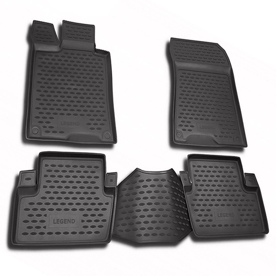 ΜΑΡΚΕ ΠΑΤΑΚΙΑ ΣΕ ΣΚΑΦΗ TPE ΛΑΣΤΙΧΟ ΓΙΑ ALFA ROMEO 147 122000-2008  ΣΕ ΑΝΘΡΑΚΙ ΣΚΟΥΡΟ ΓΚΡΙ ΧΡΩΜΑ NOVLINE - 4 ΤΕΜ
