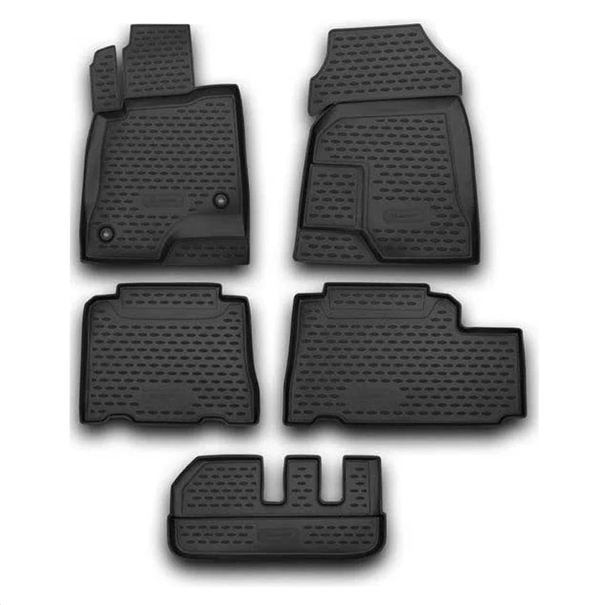 ΜΑΡΚΕ ΠΑΤΑΚΙΑ ΣΕ ΣΚΑΦΗ TPE ΛΑΣΤΙΧΟ ΓΙΑ CHEVROLET CAPTIVA 5D 2011   ΣΕ ΜΑΥΡΟ ΧΡΩΜΑ NOVLINE - 4 ΤΕΜ