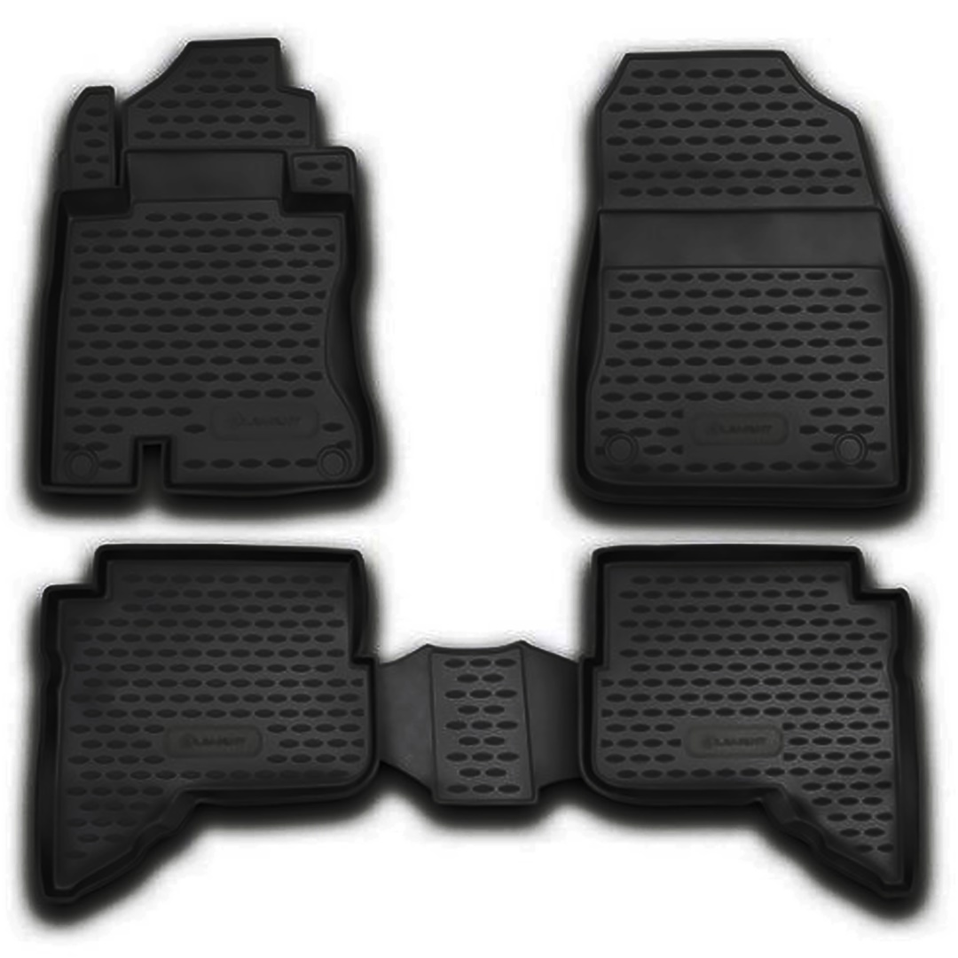 ΜΑΡΚΕ ΠΑΤΑΚΙΑ ΣΕ ΣΚΑΦΗ TPE ΛΑΣΤΙΧΟ ΓΙΑ DAIHATSU TERIOS 5D 2006-2013  ΣΕ ΜΑΥΡΟ ΧΡΩΜΑ NOVLINE - 4 ΤΕΜ