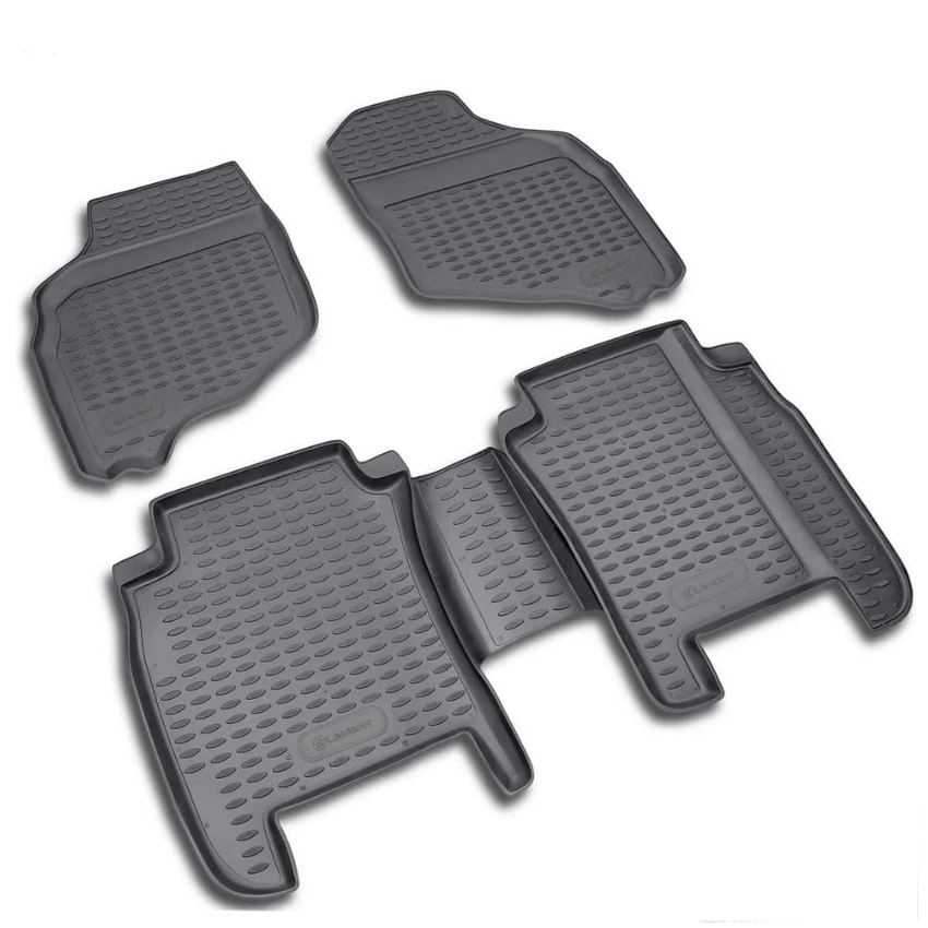 ΜΑΡΚΕ ΠΑΤΑΚΙΑ ΣΕ ΣΚΑΦΗ TPE ΛΑΣΤΙΧΟ ΓΙΑ HONDA JAZZ 5D 2002-2008   ΣΕ ΜΑΥΡΟ ΧΡΩΜΑ NOVLINE - 4 ΤΕΜ