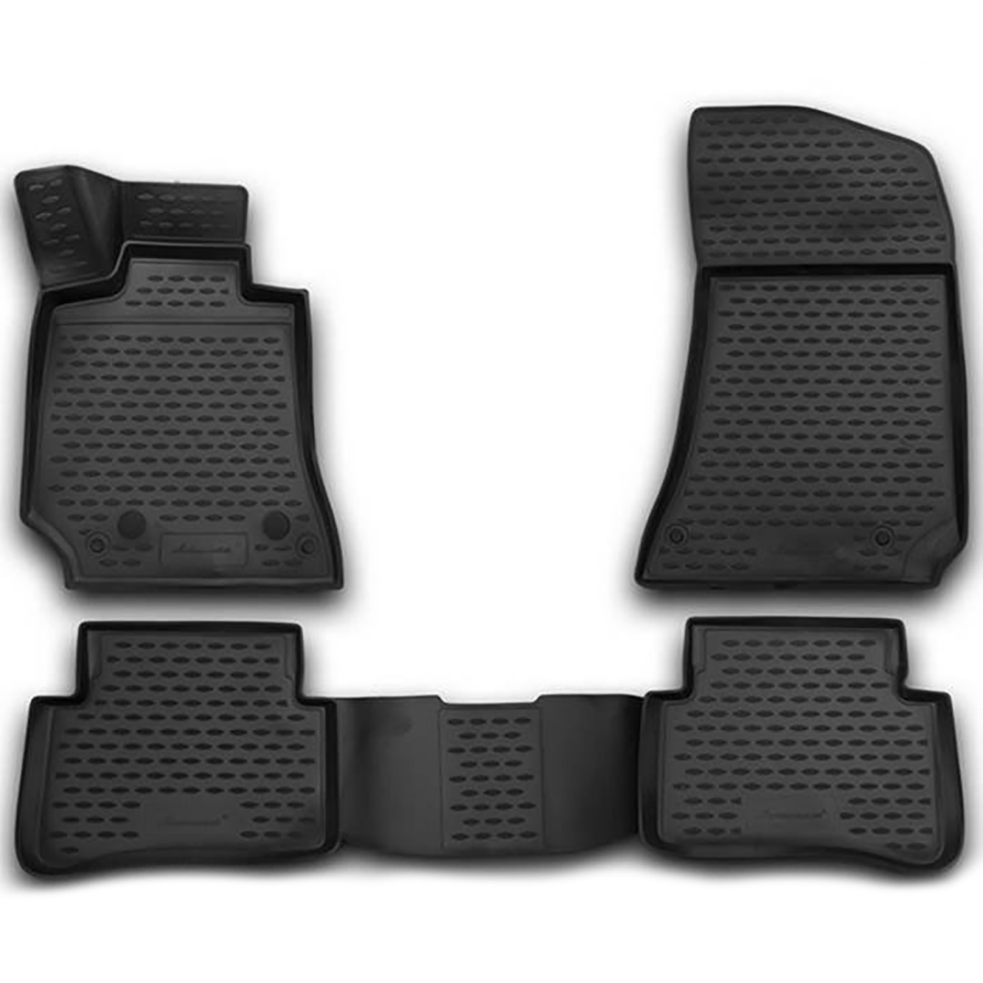 ΜΑΡΚΕ ΠΑΤΑΚΙΑ ΣΕ ΣΚΑΦΗ TPE ΛΑΣΤΙΧΟ ΓΙΑ MERCEDES E CLASS W212 4D 2009-2016  ΣΕ ΜΑΥΡΟ ΧΡΩΜΑ NOVLINE - 4 ΤΕΜ