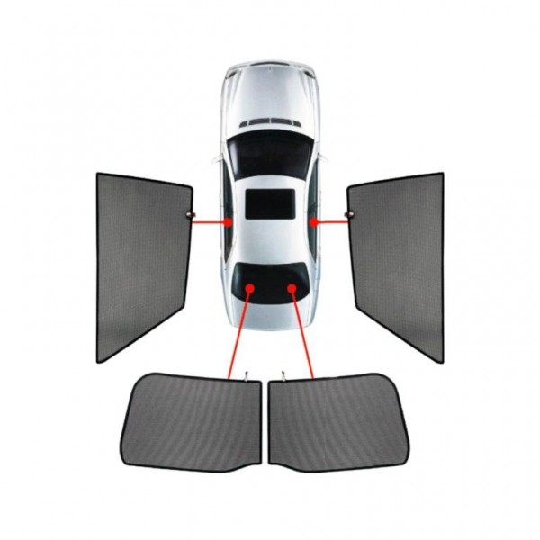 CarShades - ΚΟΥΡΤΙΝΑΚΙΑ  CAR SHADES ΓΙΑ SEAT LEON 5D 00-05 - 4 ΤΕΜ. (PVC.SEA-LEON-5-A)