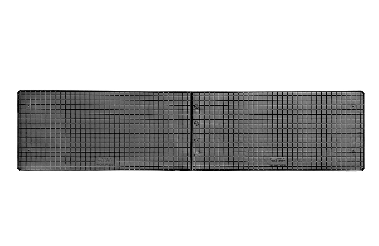 Cik - ΠΑΤΑΚΙΑ ΑΥΤΟΚΙΝΗΤΟΥ ΑΠΟ ΛΑΣΤΙΧΟ ΓΙΑ FORD TRANSIT 2012-2015+ (2Η ΣΕΙΡΑ ΚΑΘΙΣΜΑΤΩΝ) ΣΕ ΜΑΥΡΟ ΧΡΩΜΑ ΧΩΡΙΣ ΚΟΥΜΠΩΜΑΤΑ - 2 ΤΕΜ. (RM.FO.0030/CK)