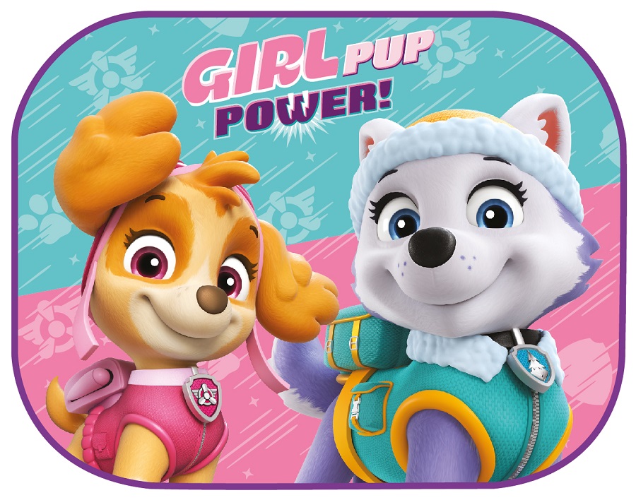 Amio - ΗΛΙΟΠΡΟΣΤΑΣΙΕΣ ΠΛΑΙΝΕΣ PAW PATROL GIRL ΜΕ ΒΕΝΤΟΥΖΑ (44x35cm) - 2 ΤΕΜ. (S34023/AM)