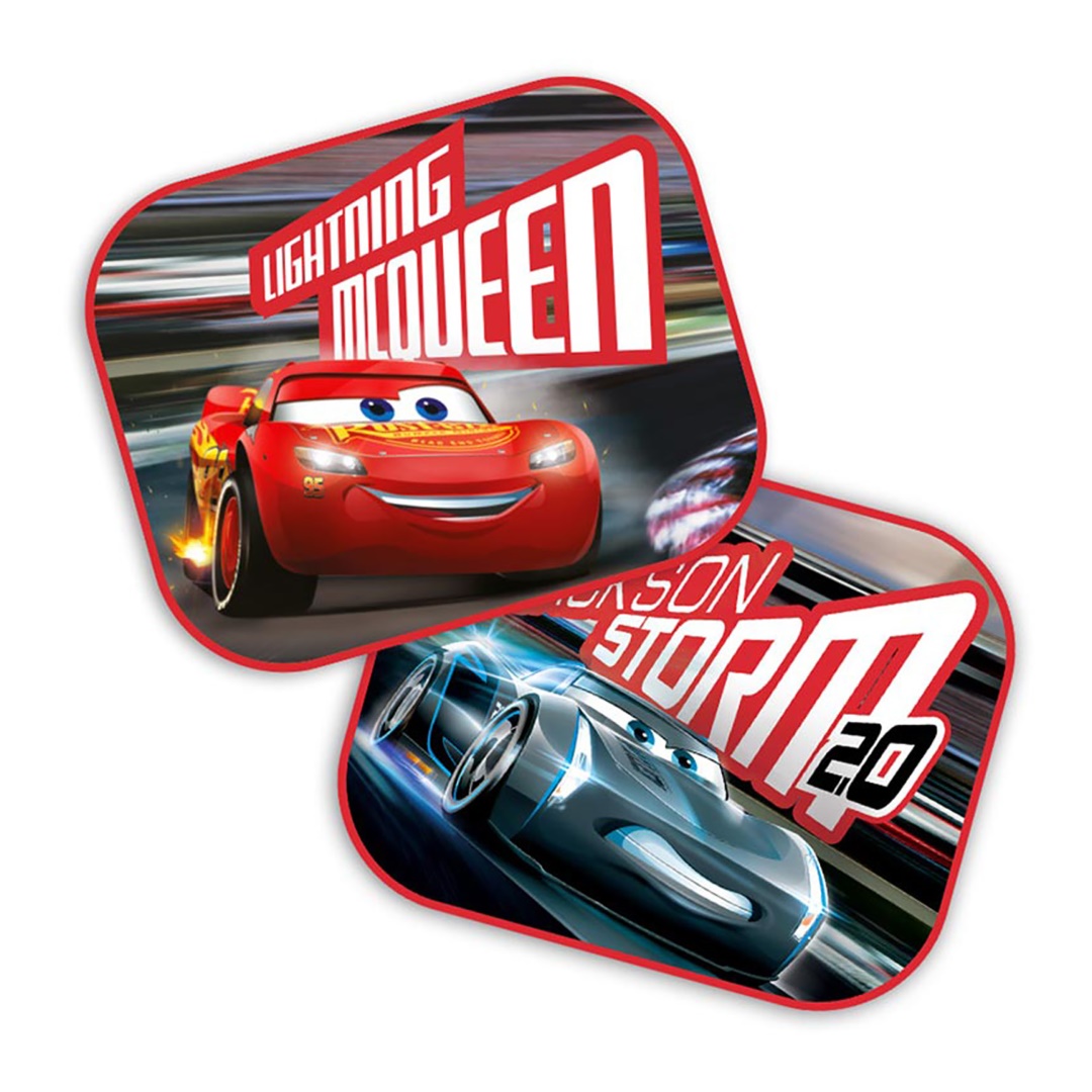 ΗΛΙΟΠΡΟΣΤΑΣΙΕΣ ΠΛΑΙΝΕΣ CARS 3 MCQUEEN ΜΕ ΒΕΝΤΟΥΖΑ 2TEM 44x35cm AMIO