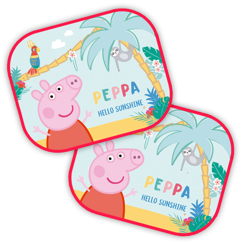 ΗΛΙΟΠΡΟΣΤΑΣΙΕΣ ΠΛΑΙΝΕΣ PEPPA ΜΕ ΒΕΝΤΟΥΖΑ ΑΜΙΟ - 2 ΤΕΜ