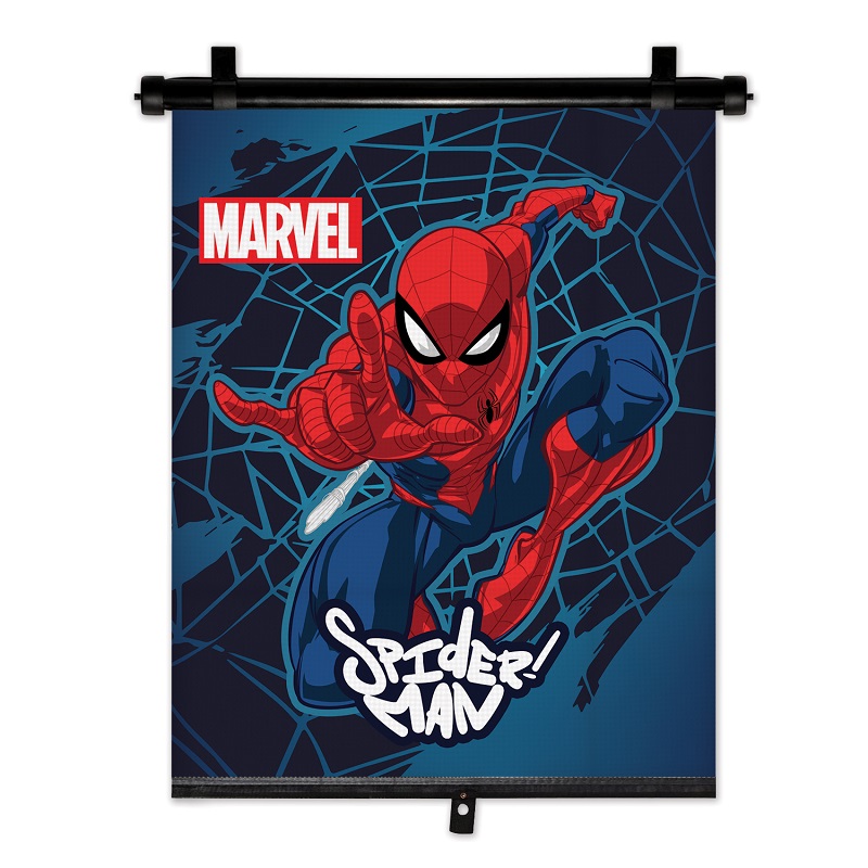 ΚΟΥΡΤΙΝΑΚΙ ΗΛΙΟΠΡΟΣΤΑΣΙΑΣ ΣΕ ΡΟΛΟ SPIDER MAN 36x45cm ΓΙΑ ΠΛΑΙΝΟ ΤΖΑΜΙΠΙΣΩ ΠΑΡΜΠΡΙΖ ΑΜΙΟ - 1 ΤΕΜ