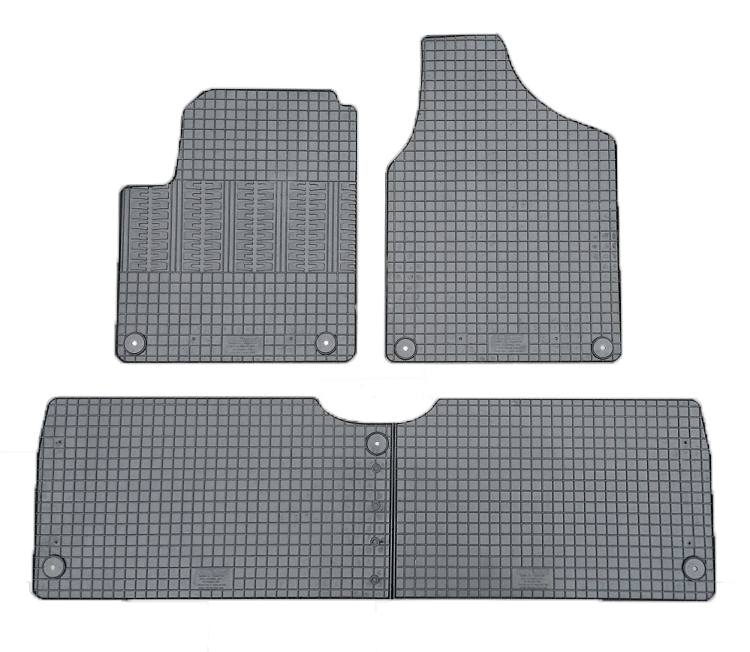 ΜΑΡΚΕ ΠΑΤΑΚΙΑ ΣΕ ΣΚΑΦΗ ΛΑΣΤΙΧΟ ΓΙΑ SEAT ALHAMBRA 5ΘΕΣΙΟ 20052010  VW SHARAN 5ΘΕΣΙΟ 2005-2010 ΣΕ ΜΑΥΡΟ ΧΡΩΜΑ ΜΕ ΚΟΥΜΠΩΜΑΤΑ CIK - 4 ΤΕΜ